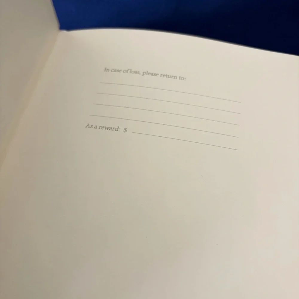 N/A foxie notebook